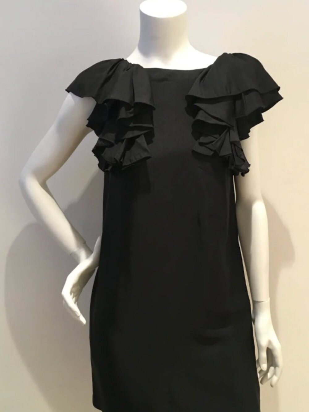 See By Chloe Ruffle Sleeve Dress - Size 8